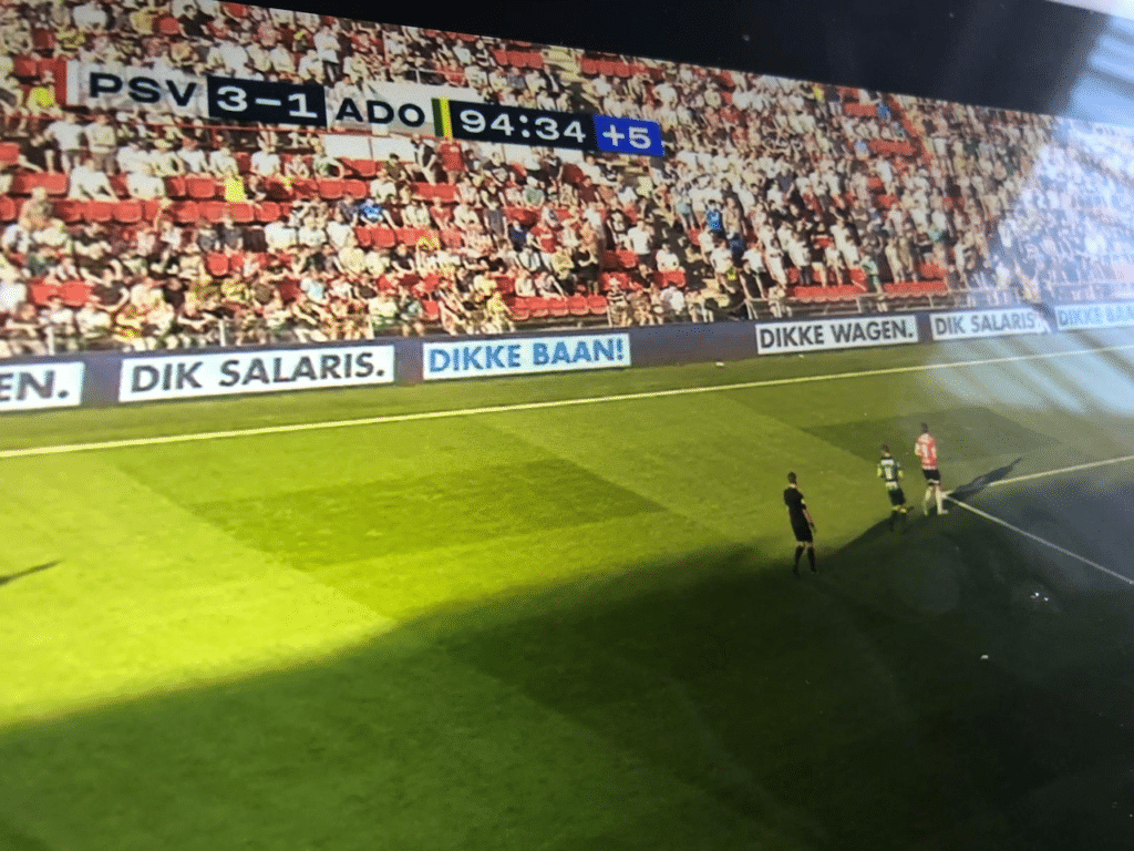 Dikke Baan campagne op de PSV boarding